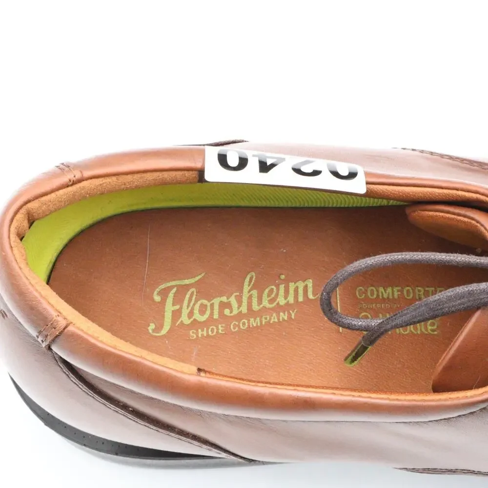 Florsheim Forecast 12191 Men's Size 11M Brown Leather Waterproof Cap Toe Oxford